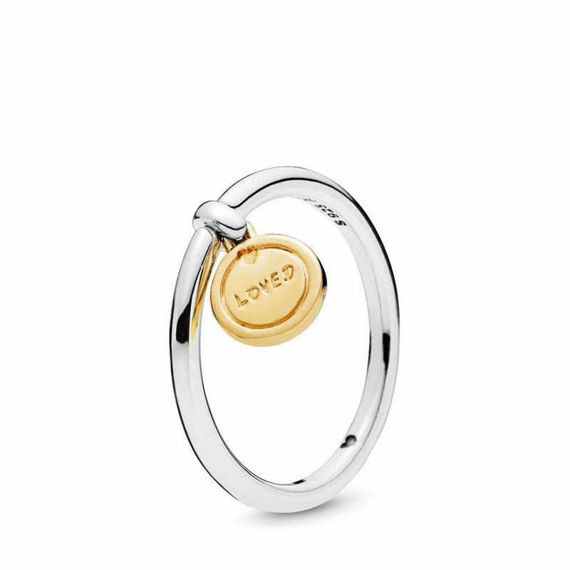 Pandora Australia Shine™ Medallion of Love Stackable Ring - Sterling Silver | UWXSLK128